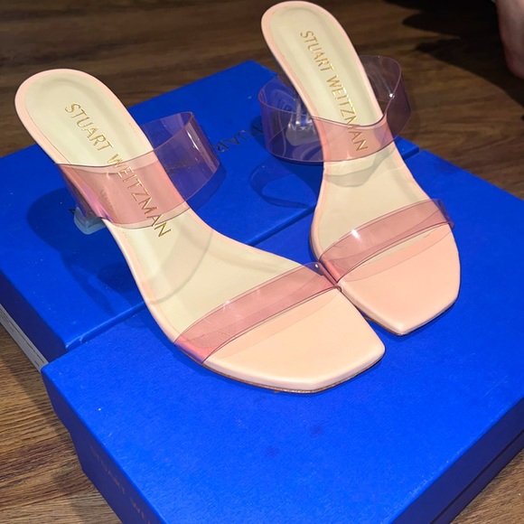 Stuart Weitzman Shoes Stuart Weitzman Krystal Clear Heels Poshmark